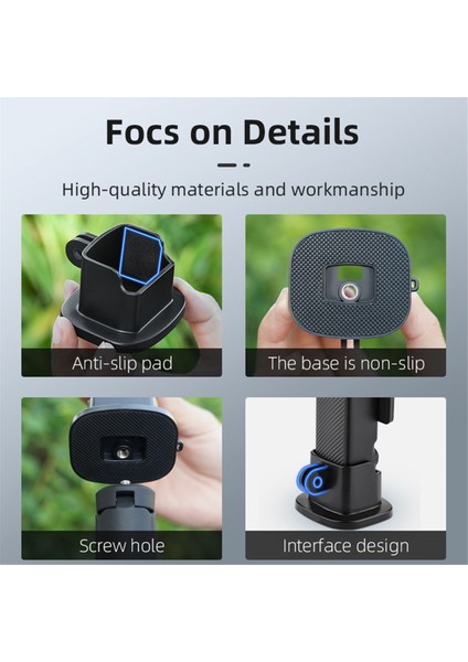 Djı Osmo Pocket 3 Için Kamera Adaptörü Montajı, Boyun Tutucu Ayarlanabilir Göğüs Montaj Askısı Sırt Çantası Klipsi, Stil A (Yurt Dışından)