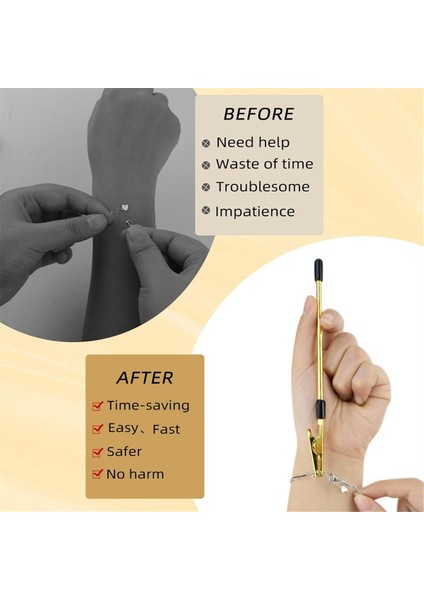 3 Adet Bilezik Yardımcı Aleti Mücevher Için Bilezik Sabitleme Yardımcı Aleti (Yurt Dışından) indirimleri