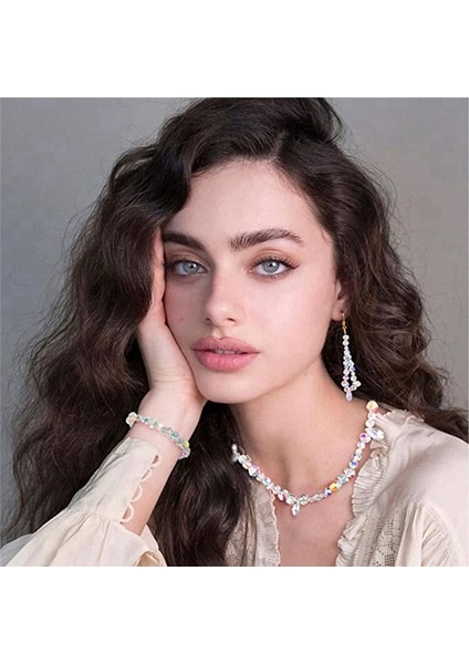 Toplu Cam Boncuklar Dıy Kolye Bilezik Küpe (Yurt Dışından) fiyatları