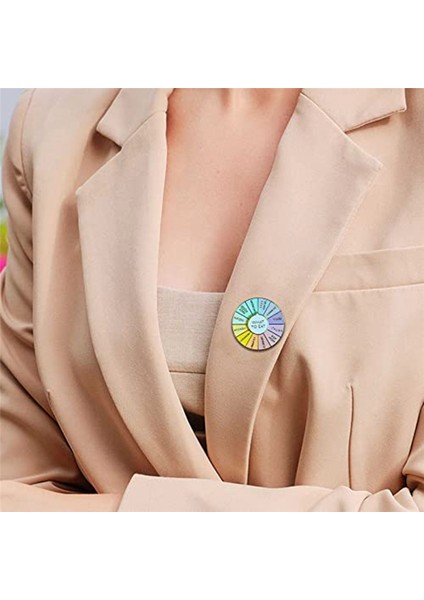 3 Adet Broş Döndürülebilir 1 Adet Ne Yenir Pin Foodie Interactive 1 Adet (Yurt Dışından) fırsatları