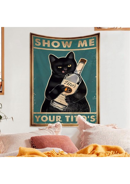 Komik Siyah Kedileriniz Poster 200X150CM (Yurt Dışından) fırsatları