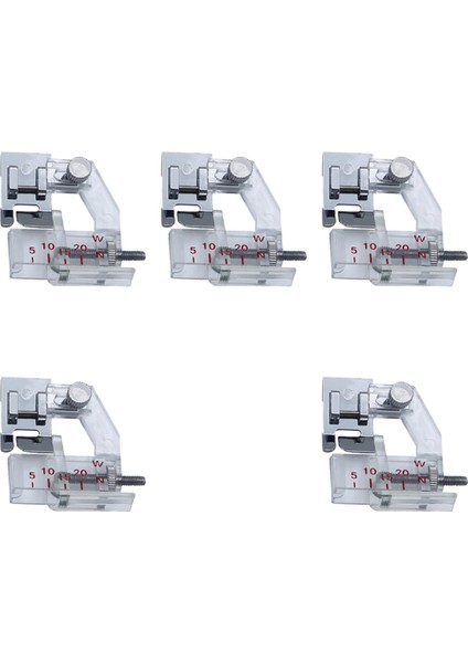 5 Adet Ayarlanabilir Eğik Bant Bağlama Ayağı Aralık 5 Mm'den 20 Mm'ye Kadar (Yurt Dışından)