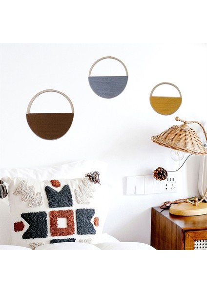 Bohem Goblen Duvar Askısı Duvar Dekoru Siyah (Yurt Dışından) modelleri