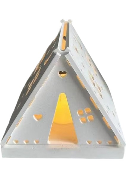 Mumluk Kalıpları Silikon Içi Boş Yıldızlar ve Ay Ev Dekoru (Yurt Dışından)