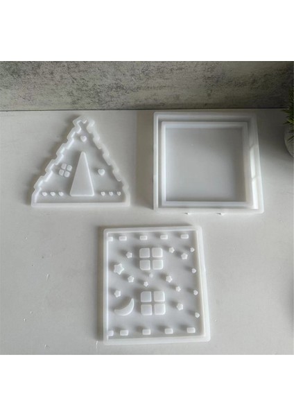 Mumluk Kalıpları Silikon Içi Boş Yıldızlar ve Ay Ev Dekoru (Yurt Dışından) modelleri