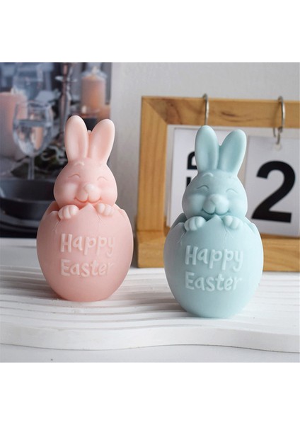 3D Yumurta Kabuğu Tavşan Silikon Mum Kalıbı (Yurt Dışından) indirimleri