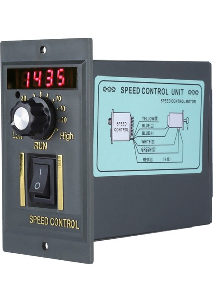 Ac 220V 50Hz 15-400W Motor Hız Kontrol Cihazı Dijital Ayarlanabilir Kademesiz Motor Hız Kontrol Cihazı 0-1450RPM (Yurt Dışından) fırsatları