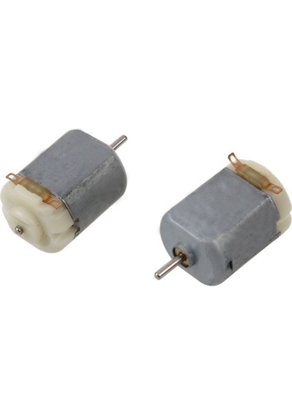 2 Adet Mini 2 Pinli Manyetik Motor 19000RPM Dc 3-6V Rc Model Uçak Için (Yurt Dışından)