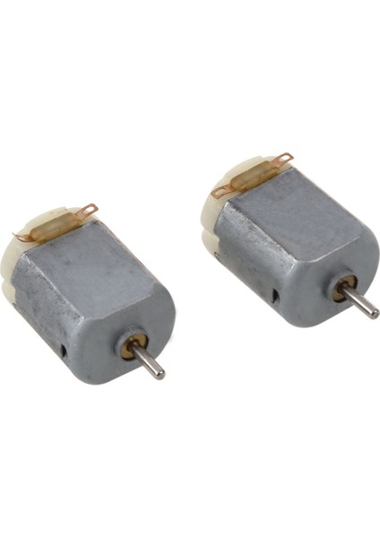 2 Adet Mini 2 Pinli Manyetik Motor 19000RPM Dc 3-6V Rc Model Uçak Için (Yurt Dışından)