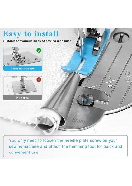 Dikiş Rulo Kenar Ayağı ve Manyetik Dikiş Kılavuzu (Yurt Dışından) fırsatları