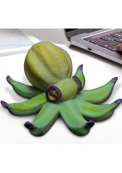 Ahtapot Heykeli Komik Muz Ahtapot Heykeli Dekoratif Sevimli Sarı (Yurt Dışından) indirimleri