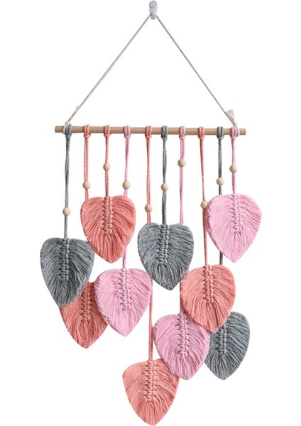 Duvara Asılan Boho Oda Ev Dekoru Dokuma Estetik Duvar Gobleni Pembe (Yurt Dışından) modelleri