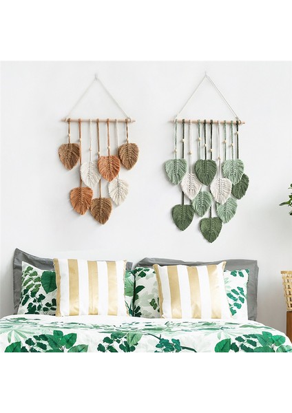 Duvara Asılan Boho Oda Ev Dekoru Dokuma Estetik Duvar Gobleni Pembe (Yurt Dışından) indirimleri