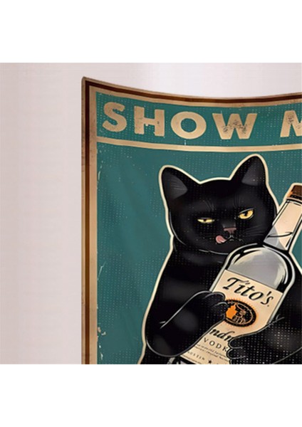 Komik Siyah Kedileriniz Poster 150X130CM (Yurt Dışından) fiyatları