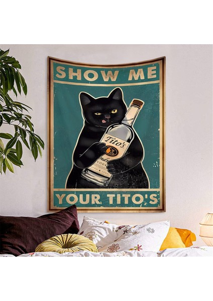 Komik Siyah Kedileriniz Poster 150X130CM (Yurt Dışından) indirimleri