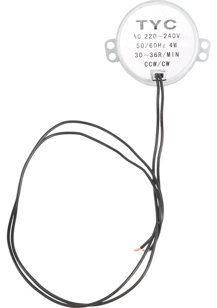 Ac 220/240V 30RPM 4W Ccw/cw Iki Yönlü Kontrollü Senkron Motor (Yurt Dışından)