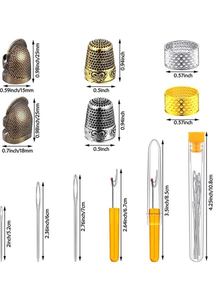 Dikiş Parmak Koruyucuları Iplik Kesiciler Dikiş El Sanatları (Yurt Dışından) modelleri