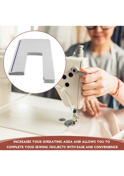 Dikiş Makinesi Uzatma Masası Taşınabilir Sağlam Ayaklı Genişleme Levhası (Yurt Dışından) indirimleri
