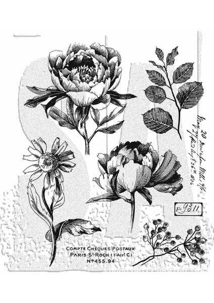 Kart Yapımı Desenleri Için Şeffaf Damga Sevgililer Günü Noel TH53 (Yurt Dışından)