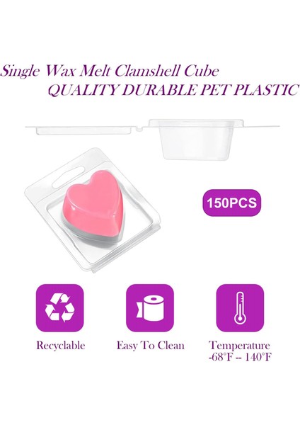 150 Paket Balmumu Eritme Kapları Balmumu Eritme Tek Kare Midye Kabuğu Kalıbı (Yurt Dışından) indirimleri