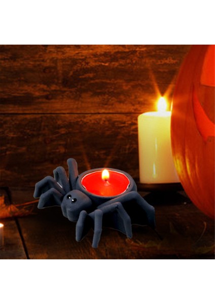 Cadılar Bayramı Örümcek Mum Braketi Beton Çimento Alçı Kalıp (Yurt Dışından) fırsatları