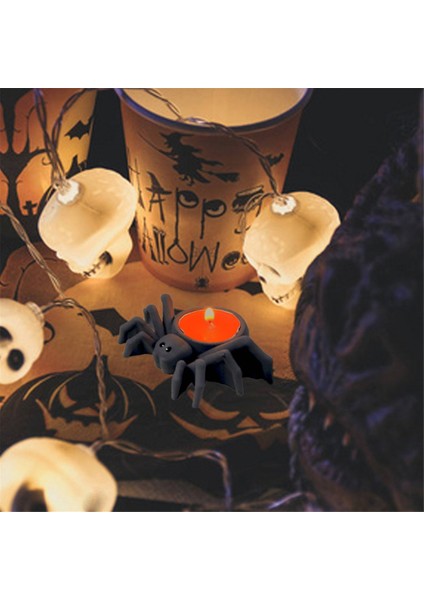 Cadılar Bayramı Örümcek Mum Braketi Beton Çimento Alçı Kalıp (Yurt Dışından) indirimleri