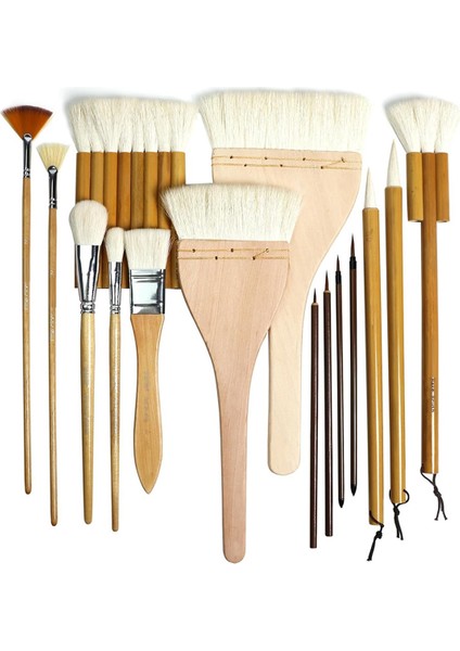 Seramik Fırçaları Sırlama Için 15 Parça Seramik Fırça Seti (Yurt Dışından)