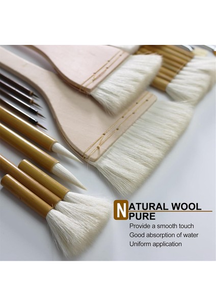 Seramik Fırçaları Sırlama Için 15 Parça Seramik Fırça Seti (Yurt Dışından) modelleri