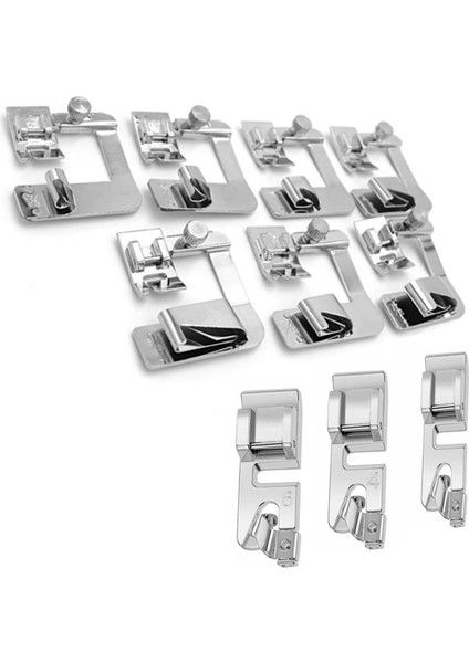 Dikiş Makinesi Için Rulo Baskı Ayağı 10 Adet (Yurt Dışından)