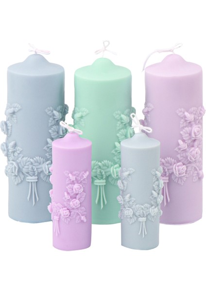 Mum Silikon Kalıpları Zambak Vadi Mum Kalıbı (Yurt Dışından)