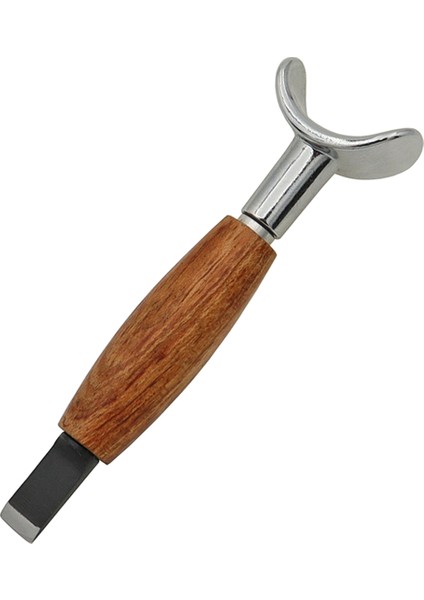 Oyma Döner Bıçak El Yapımı Dıy Paslanmaz Çelik Armut Ağacı Sapı (Yurt Dışından)