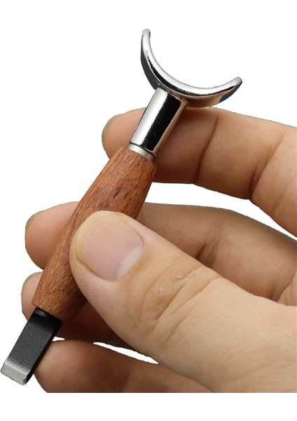 Oyma Döner Bıçak El Yapımı Dıy Paslanmaz Çelik Armut Ağacı Sapı (Yurt Dışından) fiyatları