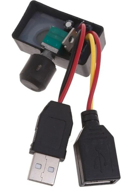 USB Valisi DC5V 25W LED Şerit Karartma Düğmesi USB Dişi Erkek Kablo USB Masa Lambası USB Fan (Yurt Dışından)