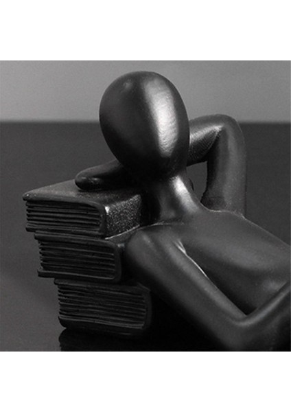 Heykel Modern Sanat Süsleme Ev Ofis Dekor El Sanatları Siyah A (Yurt Dışından) indirimleri