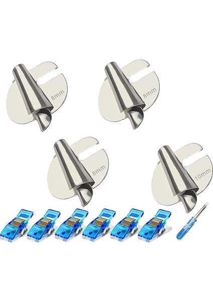 Dikiş Rulo Kenar Ayağı Seti 4 Parça 46810MM (Yurt Dışından)