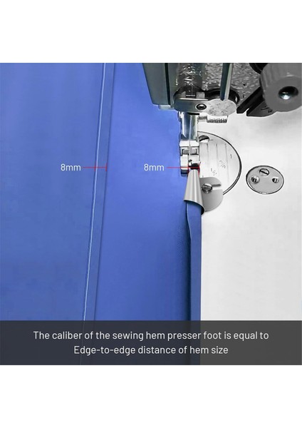 Dikiş Rulo Kenar Ayağı Seti 4 Parça 46810MM (Yurt Dışından) modelleri