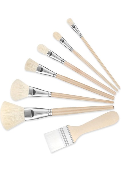 7 Parça Akrilik Boyama Paspas Fırçası Seti Akrilik Boya Fırçası Seti (Yurt Dışından)