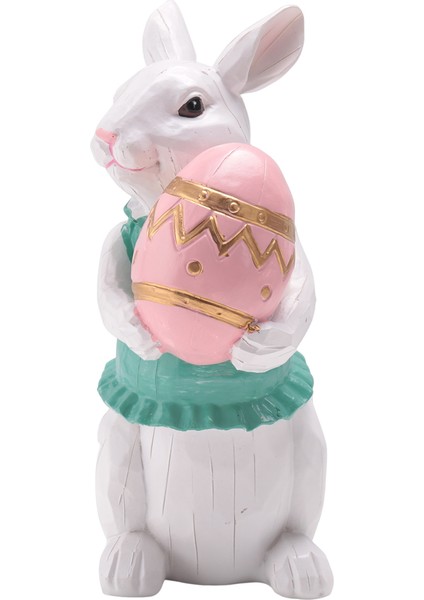 Paskalya Tavşanı Dekorasyonu Bahar Iç Mekan Ofis Ev Dekoru A (Yurt Dışından)