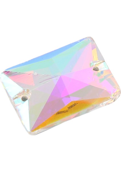 Kare Dikili Taş Kristal Berrak Giysi Dikimi Cam Boncuklar 18X25MM (Yurt Dışından) fırsatları