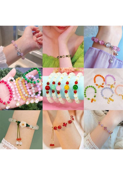 300 Adet 8mm Cam Boncuk Takı Yapımı Için 15 Renkli Kristal Boncuk Seti (Yurt Dışından) fiyatları