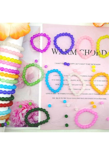 300 Adet 8mm Cam Boncuk Takı Yapımı Için 15 Renkli Kristal Boncuk Seti (Yurt Dışından) indirimleri