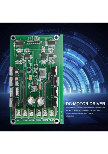 H-Bridge Dc Çift Motor Sürücü Pwm Modülü Dc 3 ~ 36 V 15A Tepe 30A IRF3205 Yüksek Güç Kontrol Panosu Arduino Robot Için Akıllı Araba (Yurt Dışından)