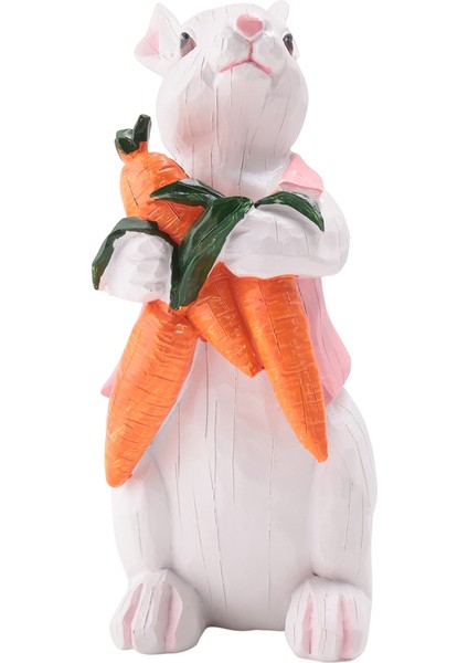 Paskalya Tavşanı Dekorasyonu Bahar Iç Mekan Ofis Ev Dekoru B (Yurt Dışından)