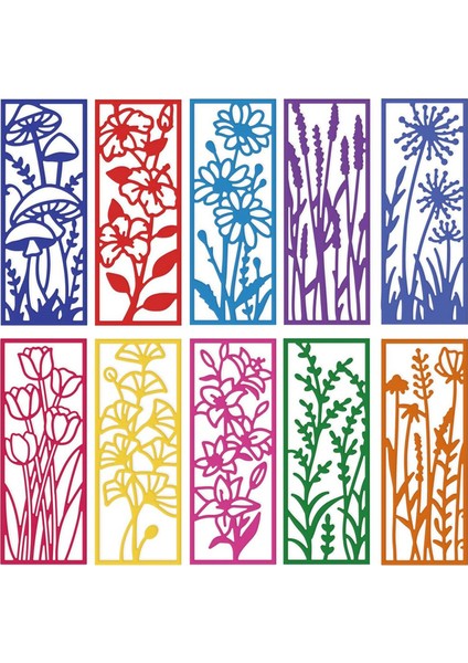 4 Adet Metal Çiçek Bitki Çerçevesi Kesme Kalıpları Çiçek Metal Kalıpları (Yurt Dışından) modelleri