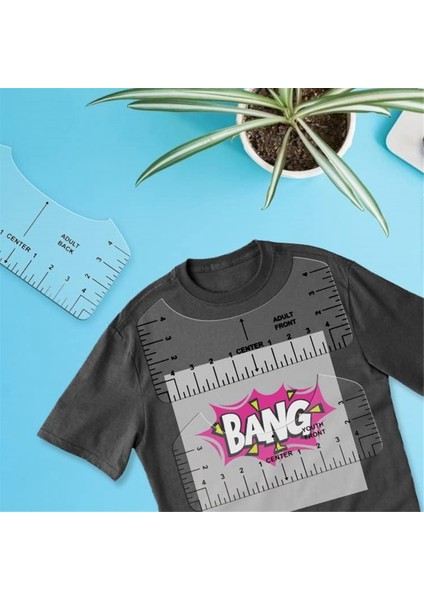 Isı Pres Yastık Seti Yastık ve 5 Adet Vinil Için Tişört Cetvel Kılavuzu (Yurt Dışından) indirimleri