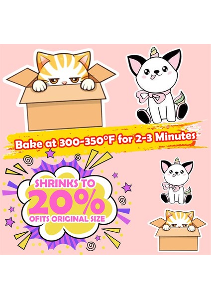 Yazdırılabilir Shrink Plastik Levha Kiti Shrink Pembe Levha Kiti (Yurt Dışından) fırsatları