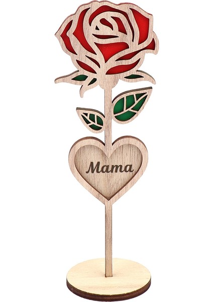 Ahşap Anne Gül Anne Hediyeleri Gül Onun Için ve Anne Için En Iyi Hediye Güller (Yurt Dışından)