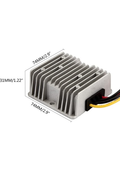 Dc Otomatik Buck Boost Dönüştürücü Dc 8V-40V Ila 13.8V 10A Adım Aşağı Voltaj Regülatörü Su Geçirmez Gerilim Düşürücü (Yurt Dışından)