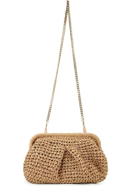 Kadınlar Için Hasır Çanta Bulut Köfte Kese Yaz Plaj Dokuma Çanta (Yurt Dışından) indirimleri