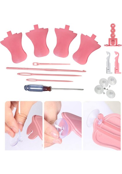 1set Dıy Örgü Makinesi Parçaları Döner Örgü Tezgahı Tel Rafı Değiştirin (Yurt Dışından) fiyatları